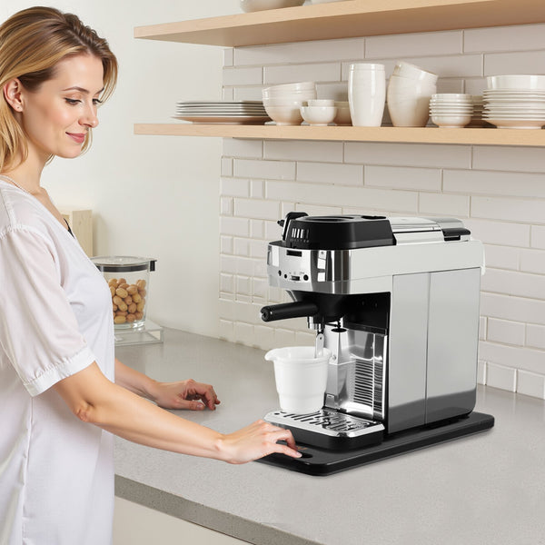 Appliance Slider 14.5 X 7.5 In Sliding Tray For Coffee Maker Black