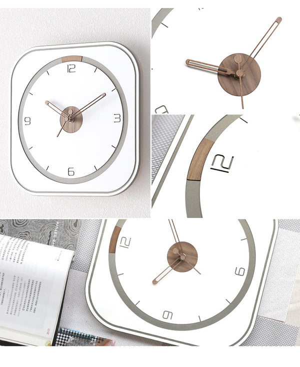 Living Room Home Nordic Frameless Clock