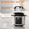 9 In 1 Electric Pressure Cooker, Warmer & Sterilizer, Saute, Slow Cooker, Rice Cooker, Multi-Functional Smart Pot
