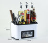 Kitchenware Rack Seasoning Storage Box Multifunctional Floor Condiment Storage Knife Rack