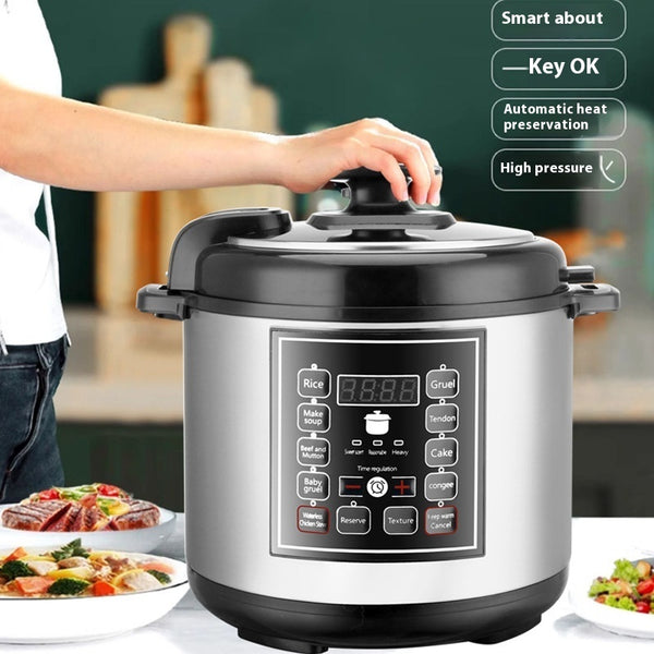 5L Pressure Cooker Multi-function Intelligent Reservation Timing Rice Cooker Household