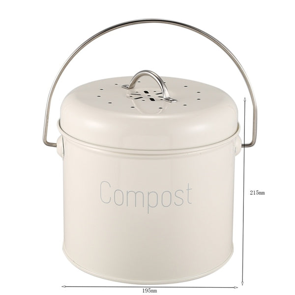 Waterproof kitchen waste bin