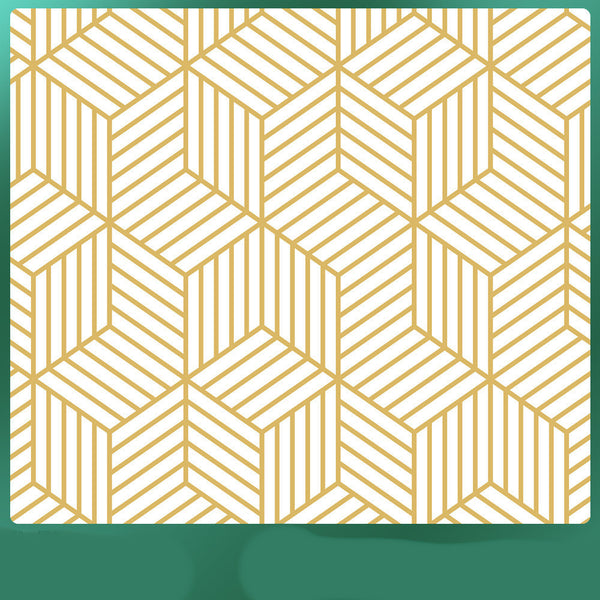 Living Room Wallpaper Three-dimensional Geometric Furniture Refurbishment