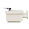 Lift Up Coffee Table, Coffee Table With Drawer, Wooden Tea Tables Sofa End Tables For Living Room Furniture , White