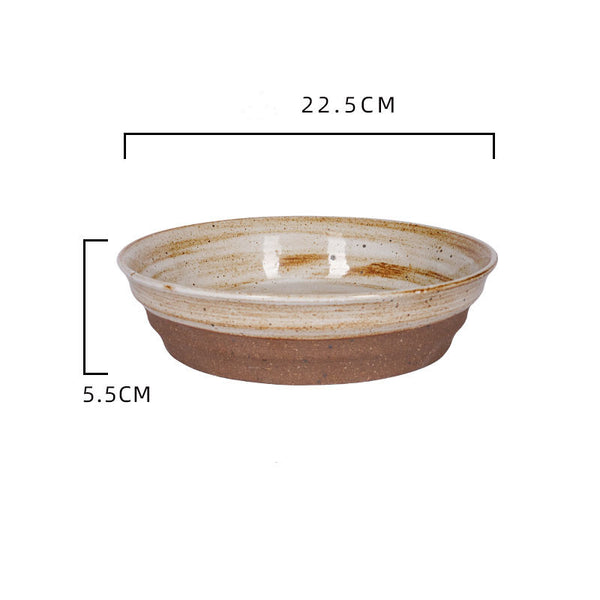 Antique Thickened Tableware In Home Stay Restaurants