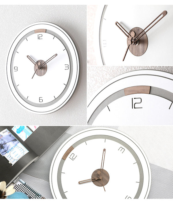 Living Room Home Nordic Frameless Clock