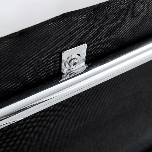 White Shoe Changing Stool, Silver Metal Legs, Sofa Stool Dining Chair, Suitable For Bedroom ,fitting Room, Storage Room, Dining Room, Living Room. 005