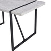 Modern Dining Table, 55 Inch Kitchen Table For 4 People, Rectangular Dinner Table For Dining Room, Home Office, Living Room Furniture, Easy Assembly,