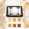 Home Automatic Multifunctional Toaster Four Slot Export
