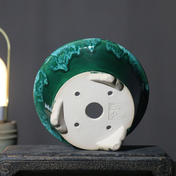 Desktop Potted Handmade Pots Flow Glaze