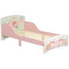 ZONEKIZ Toddler Bed Frame, Kids Bedroom Furniture For Ages 3-6 Years