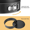 3Pcs Per Set Non-stick Springform Cake Pan Leakproof 9in 10in 11in Bakeware Pan With Removable Bottom