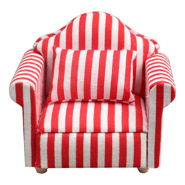 Dollhouse Mini Furniture Living Room Scene Sofa