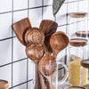 Solid Wood Household Non-stick Pan Wooden Spatula Set