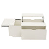 Lift Up Coffee Table, Coffee Table With Drawer, Wooden Tea Tables Sofa End Tables For Living Room Furniture , White