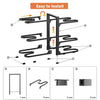 Pots And Pans Organizer, Adjustable 6-Tier Pots Organizer Rack For Cookware Heavy Duty Pots Rack For Kitchen Storage