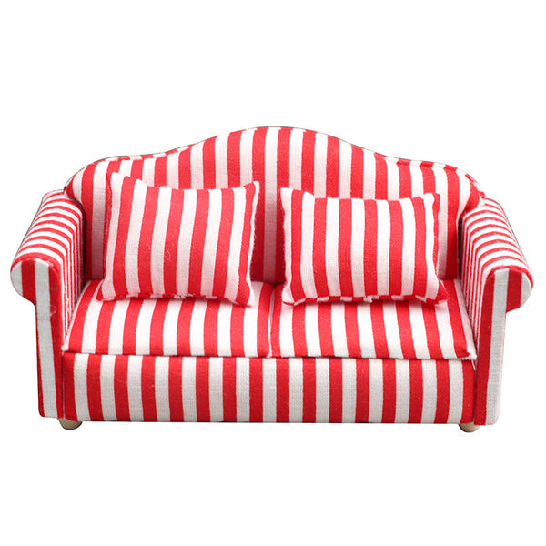 Dollhouse Mini Furniture Living Room Scene Sofa