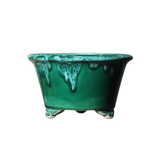 Desktop Potted Handmade Pots Flow Glaze