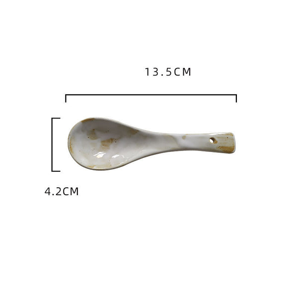 Antique Thickened Tableware In Home Stay Restaurants