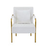 Modern Velvet Accent Chair For Living Room