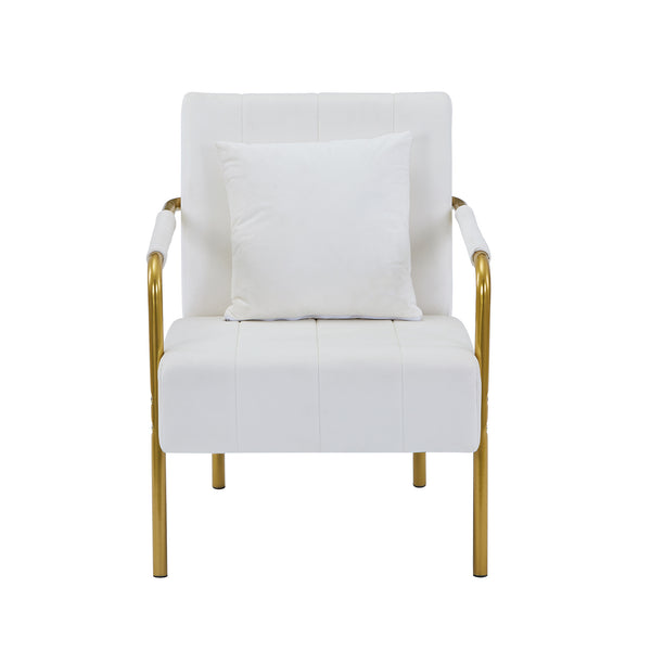 Modern Velvet Accent Chair For Living Room